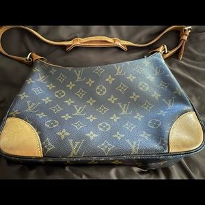 Louis Vuitton Monogram Canvas Boulogne 30 Bag